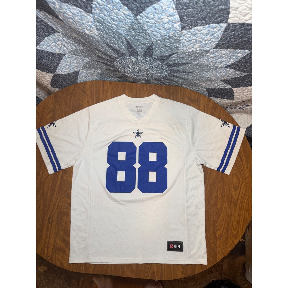 NFL Team Apparel Dallas Cowboys CeeDee Lamb 88 Jersey White Mens XL